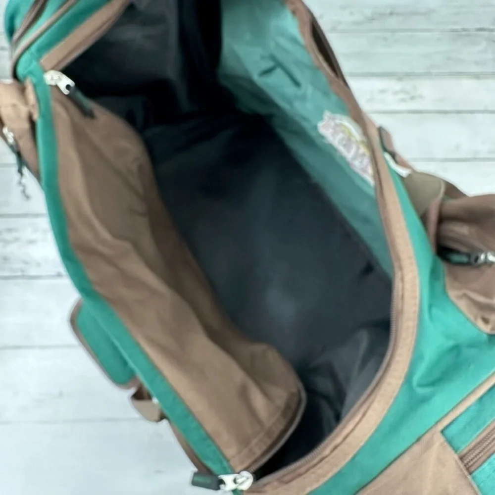 Justin Boots NFR National Finals Rodeo Wrangler Las Vegas 2013 Duffel Boot Bag‎